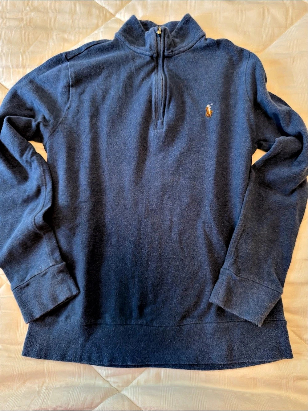 Polo Ralph Lauren Quarter-Zip Pullover Sweater Size Kids Large